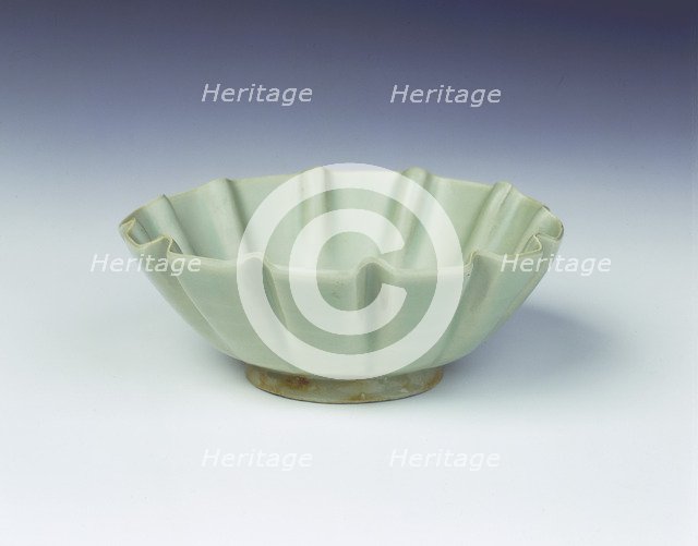 Yaozhou celadon bowl, Five Dynasties-early Northern Song dynasty, China, 10th century. Artist: Unknown