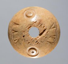 Spindle Whorl, 700s - 900s. Creator: Unknown.