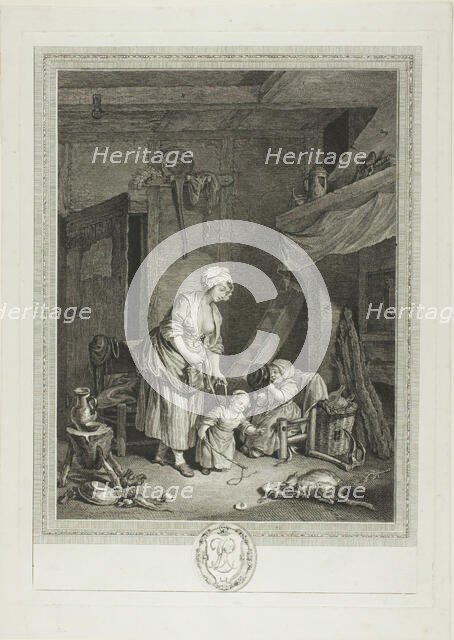 Maternal Indulgence, n.d. Creators: Nicolas Delaunay, Sigmund Freudenberger.