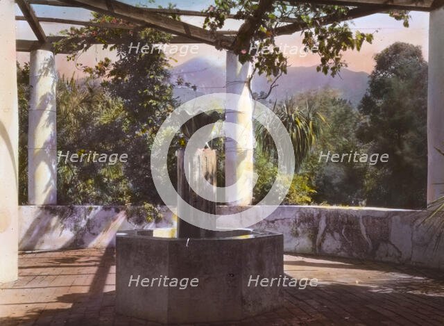 "El Fureidis," James Waldron Gillespie house, Parra Grande Lane, Montecito, California, 1917. Creator: Frances Benjamin Johnston.