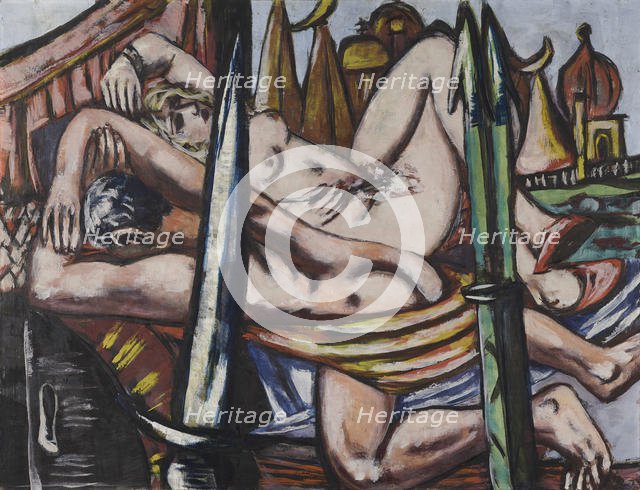 Messingstadt, 1944. Creator: Beckmann, Max (1884-1950).