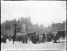 Charing Cross, City of Westminster, London, 1911. Creator: Katherine Jean Macfee.