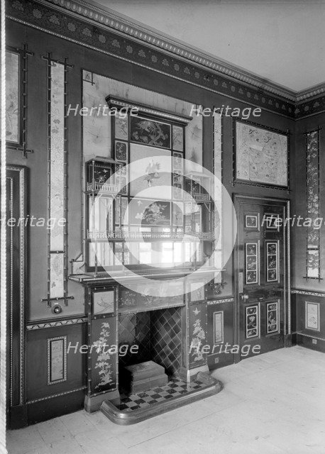 Detail of the Japanese Room at Pansanger, Hertingfordbury, Hertfordshire, 1953. Artist: Herbert Felton