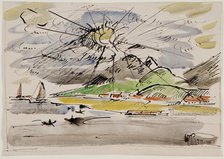 Gulf of Aden, 1914. Creator: Max Pechstein.