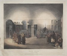 Watch House, St. Mary Le Boue, 1809. Creator: Thomas Rowlandson (British, 1756-1827); Augustus Charles Pugin (British, 1762-1832), and.