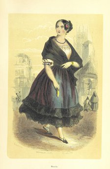 Manola, 1848.  Creators: Markaert, Clerman.