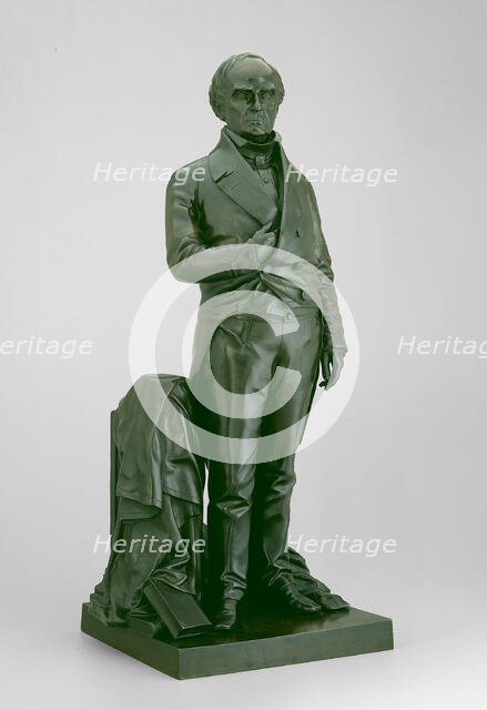 Daniel Webster, Modeled and cast 1853. Creator: Thomas Ball.