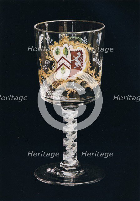 'Old English Glass Goblet', c1775. Artist: Unknown.