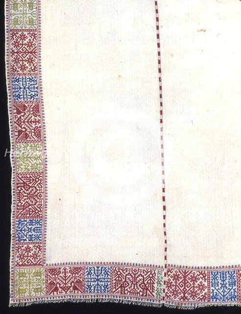 Bedcover, Greece, 1700/1900. Creator: Unknown.