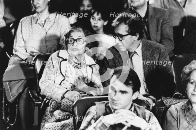 Woody Allen in New York Stories, 1989. Artist: Brian Hamill