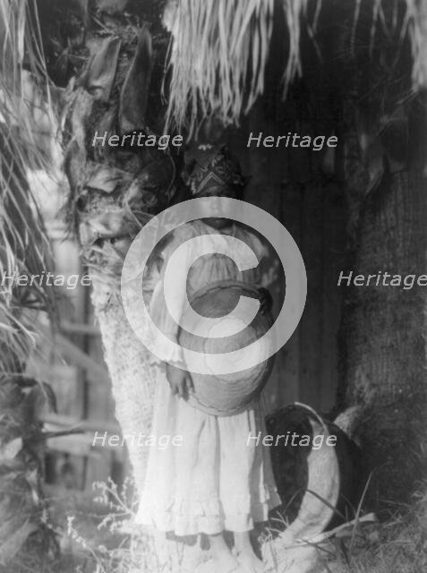 A Cahuilla child, 1905, c1924. Creator: Edward Sheriff Curtis.