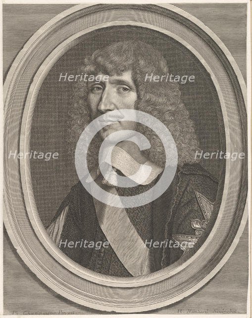 Léon-Bouthillier, comte de Chavigny, 1651. Creator: Robert Nanteuil.