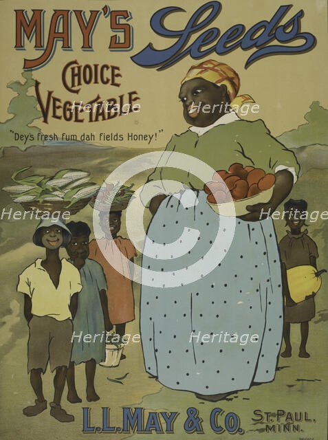 May's seeds, c1895 - 1917. Creator: Calvert Litho Co.