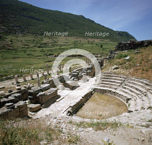 So-called 'Odeion' at Ephesus, 2nd century. Artist: Unknown