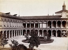 Ospedale Maggiore, Milan: the courtyard, between 1800 and 1899. Creator: Giacomo Brogi.