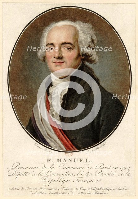 Pierre-Louis Manuel (1751-1793), 1792.