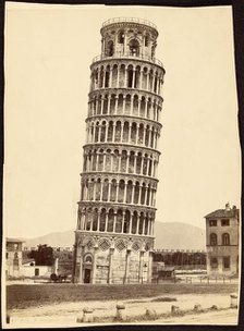 Il Campanile (Pisa), about 1870-1880. Creator: Unknown.