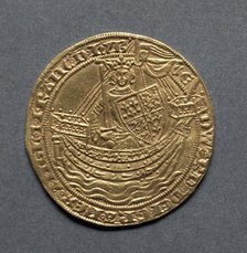 Noble (obverse), 1351. Creator: Unknown.