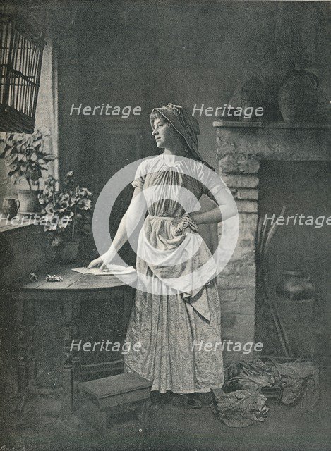 'Who Could Have Sent It?', c1885. Artist: Henry Peach Robinson.