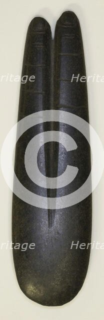 Amulet of Two Fingers, Egypt, Late Period, Dynasty 26-30 (664-332 BCE). Creator: Unknown.