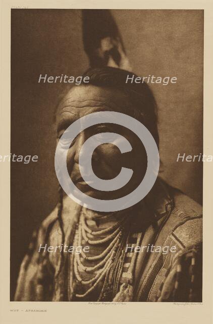 Wet-Apsaroke, 1908. Creator: Edward Sheriff Curtis.