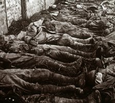 Bodies after attack, c1914-c1918. Artist: Unknown.