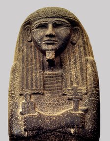 Cover of the sarcophagus with the figure of Jabba, high priest of Tuthmosis and official from the…