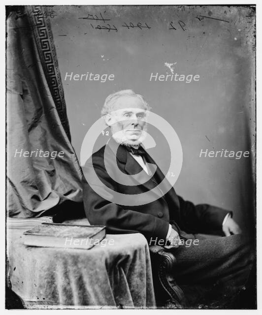 John Warfield Johnston of Virginia, between 1860 and 1875. Creator: Unknown.