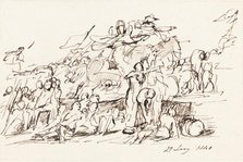 Battle Scene, 1840. Creator: David Wilkie.