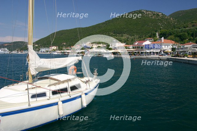 Yacht, Sami, Kefalonia, Greece