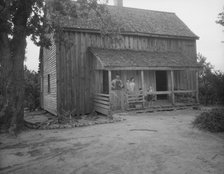Tenant family...who are rural rehabilitation clients, Greene County, Georgia, 1937. Creator: Dorothea Lange.