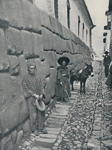 'Inca Masonry, Cuzco', 1916. Artist: Underwood & Underwood.