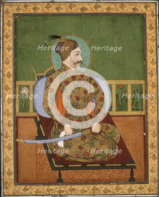 Sultan Abdullah Qutubshah of Golconda, c1640. Artist: Unknown.