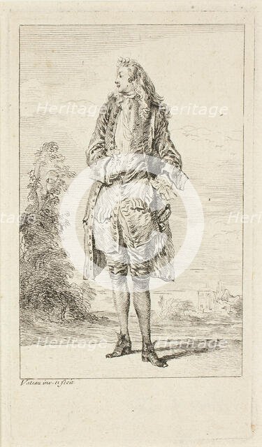 Figures de modes, c. 1710. Creator: Jean-Antoine Watteau.