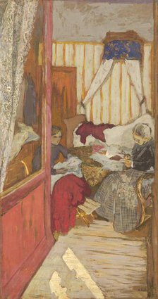 Women Sewing, c. 1912. Creator: Edouard Vuillard.