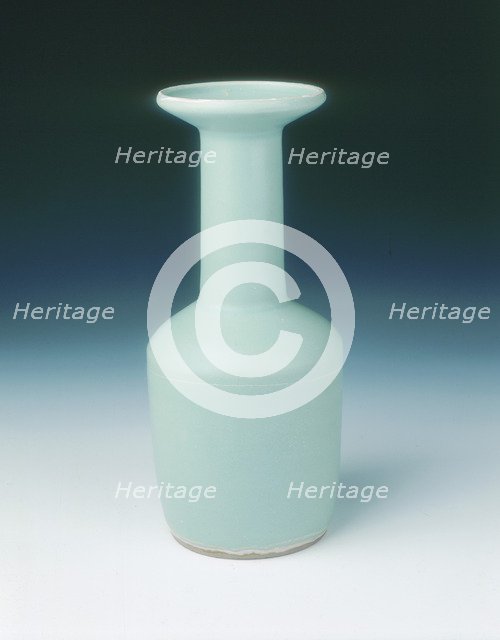 Longquan celadon mallet vase, Southern Song dynasty, China, late 12th-early 13th century. Artist: Unknown
