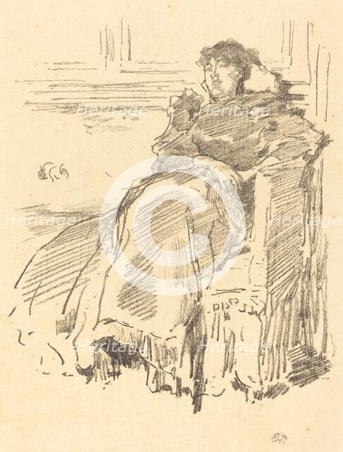 La Robe Rouge, 1894. Creator: James Abbott McNeill Whistler.