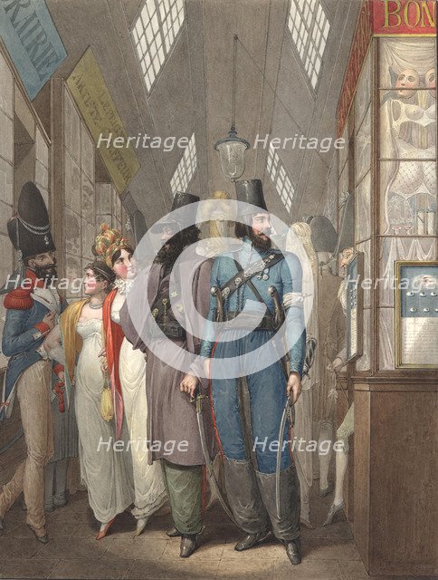 Russian Cossacks in Paris, 1914, 1814-1815.