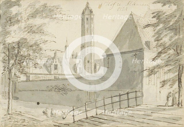 Hof van Sonoy in Alkmaar, 1724. Creator: Abraham Meyling.