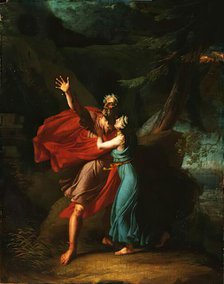 Oedipus and Antigone, c1795. Creator: Charles Thevenin.