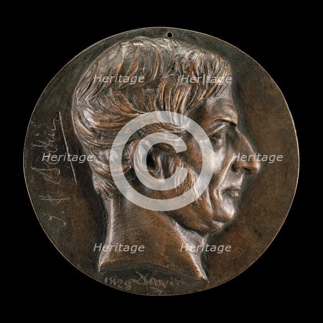 Jean-François Bodin, 1776-1829, Politician and Architect, 1828. Creator: Pierre-Jean David d'Angers.