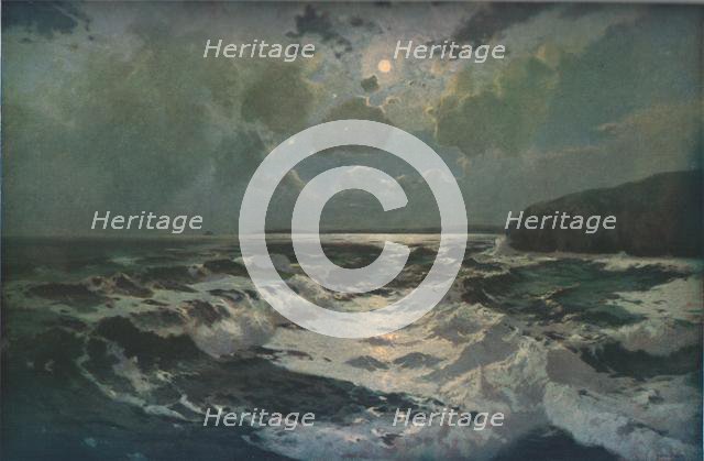 'The Reef, St Ives Bay, Cornwall', late 19th-early 20th century, (c1930).  Creator: Julius Olsson.