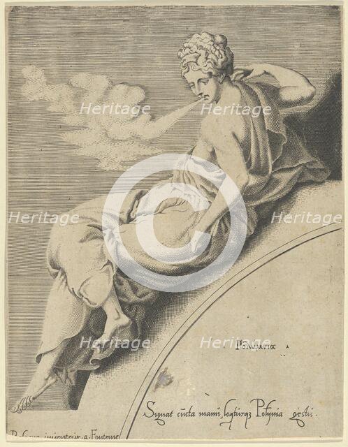 Polyhymnia, ca. 1540-45., ca. 1540-45. Creator: Anon.