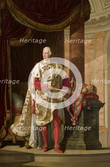 Portrait of Holy Roman Emperor Francis II (1768-1835) in Robe of the Order of Leopold, 1811.