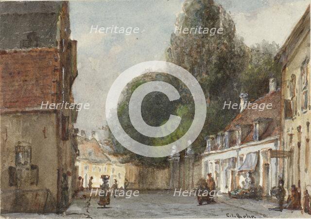 Cityscape, 1822-1895. Creator: Carel Jacobus Behr.