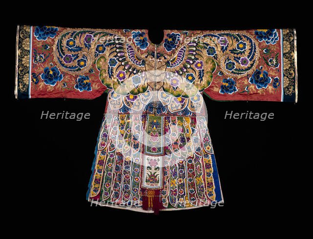 Man's Theater Costume (Reversible), China, Qing dynasty (1644-1911), 1850/1900. Creator: Unknown.