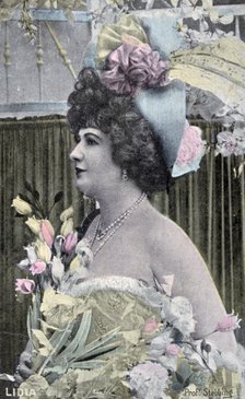 'Lidia', vintage French postcard, c1900. Artist: Unknown