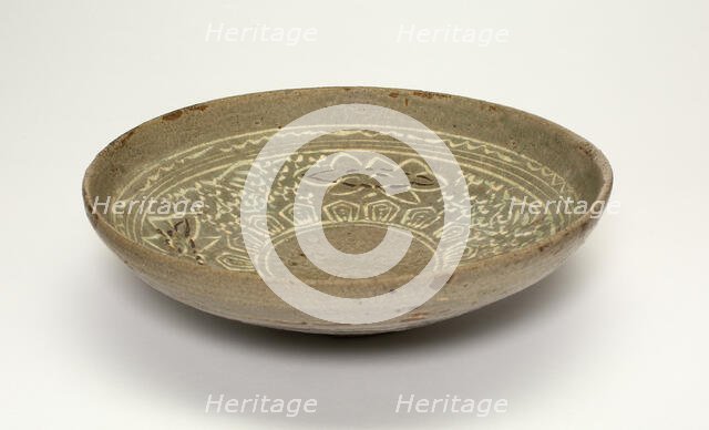 Low Bowl, Korea, Goryeo dynasty (918-1392), 14th century. Creator: Unknown.