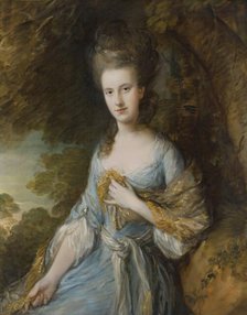Portrait of Sarah Buxton, 1776. Creator: Thomas Gainsborough.