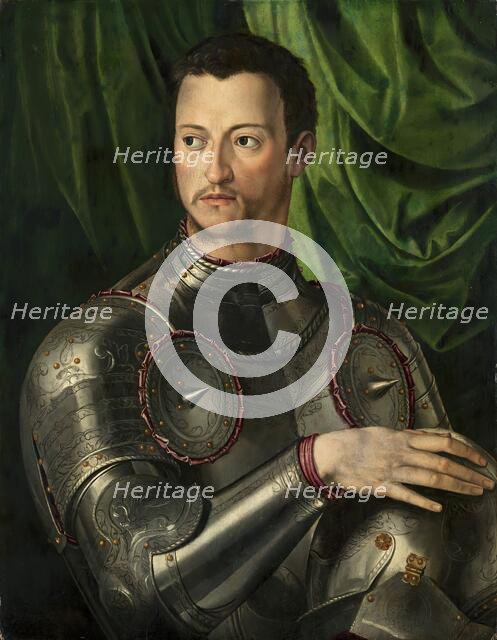 Cosimo de Medici in Armour, 1545. Creator: Agnolo Bronzino.